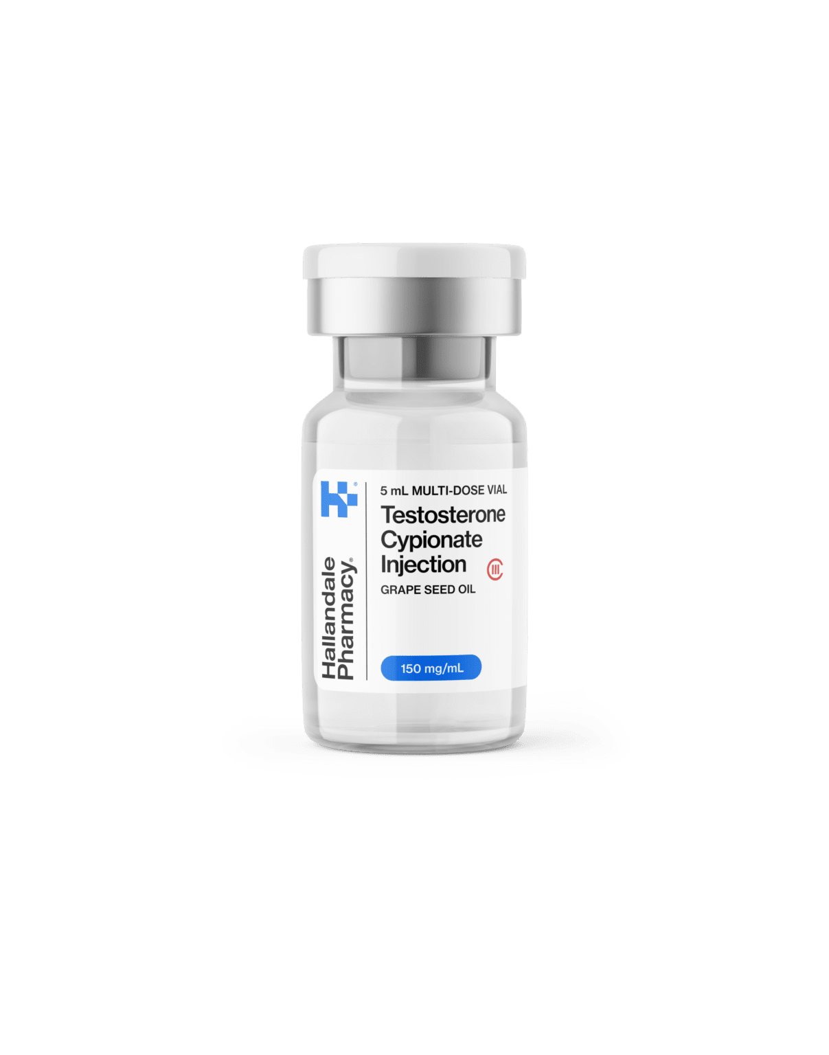 Testosterone Cypionate 5 mL Injectable 150 mg/mL Hallandale Pharmacy